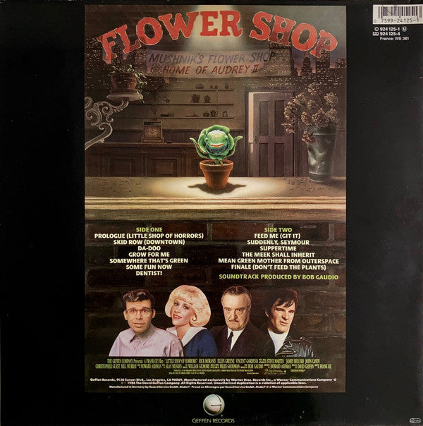 Alan Menken & Howard Ashman ~ Little Shop Of Horrors - Original Motion Picture Soundtrack (Vinyl) - Djungel & Jazz