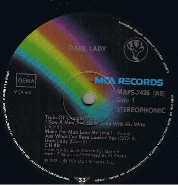 Cher ~ Dark Lady (Vinyl) - Djungel & Jazz