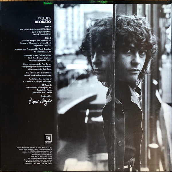 Eumir Deodato ~ Prelude (Vinyl) - Djungel & Jazz