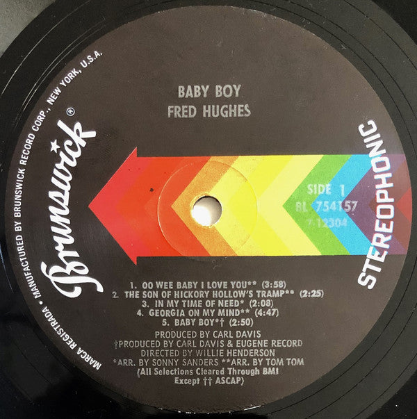 Fred Hughes ~ Baby Boy (Vinyl) - Djungel & Jazz
