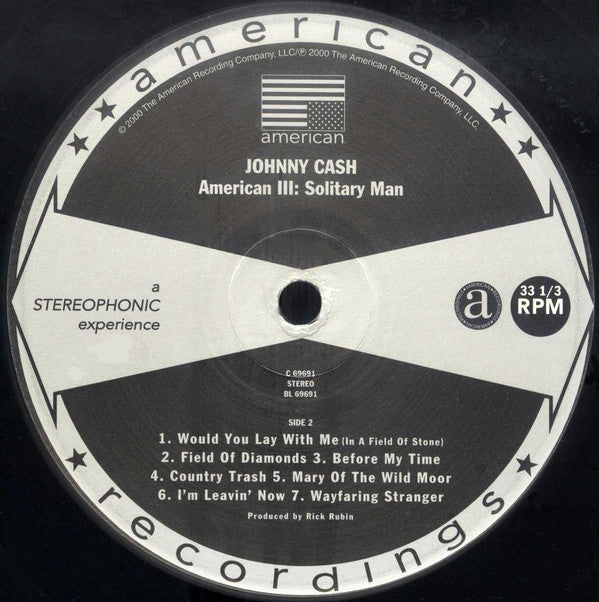 Johnny Cash ~ American III: Solitary Man (Vinyl) - Djungel & Jazz