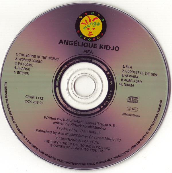 Angélique Kidjo ~ Fifa (Vinyl) - Djungel & Jazz