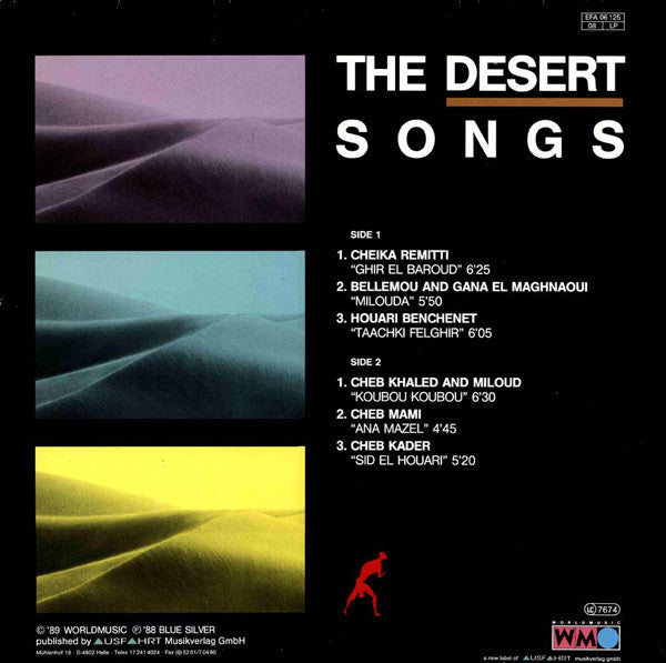 Various ~ The Desert Songs (History Of Rai Music) (Vinyl) - Djungel & Jazz