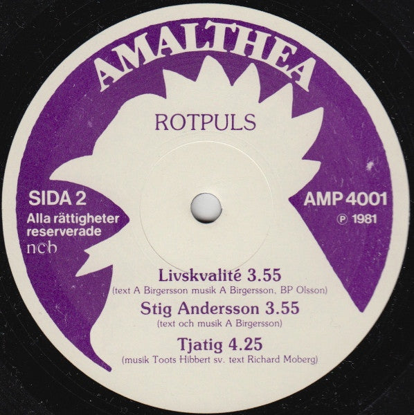 Rotpuls : Rotpuls (12", MiniAlbum)