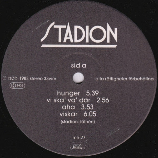 Stadion Der Jugend ~ Stadion (Vinyl) - Djungel & Jazz