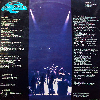 Osibisa ~ Black Magic Night (Vinyl) - Djungel & Jazz