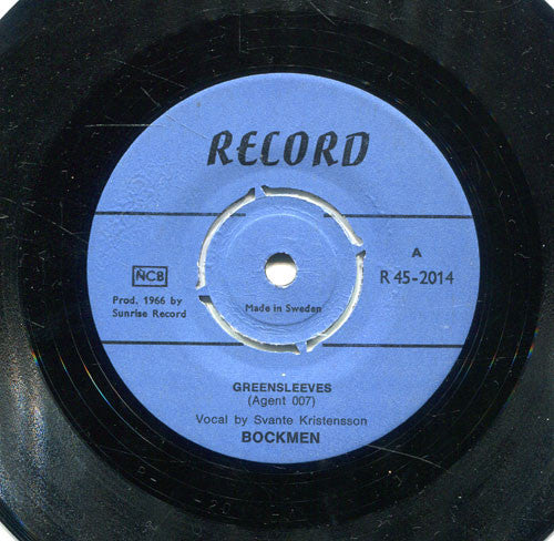 Bockmen ~ Greensleeves / Have A Drink With Me (Vinyl) - Djungel & Jazz