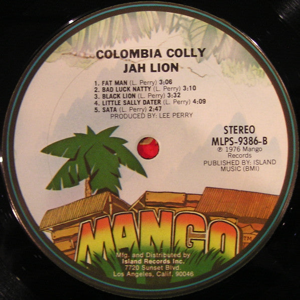Jah Lion : Colombia Colly (LP)