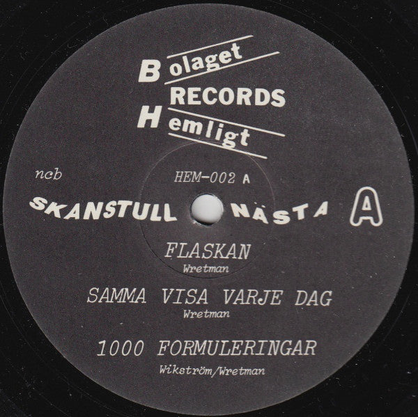 Skanstull : Skanstull Nästa (LP, MiniAlbum)