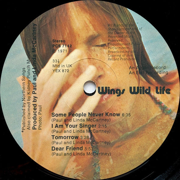 Wings ~ Wild Life (Vinyl) - Djungel & Jazz