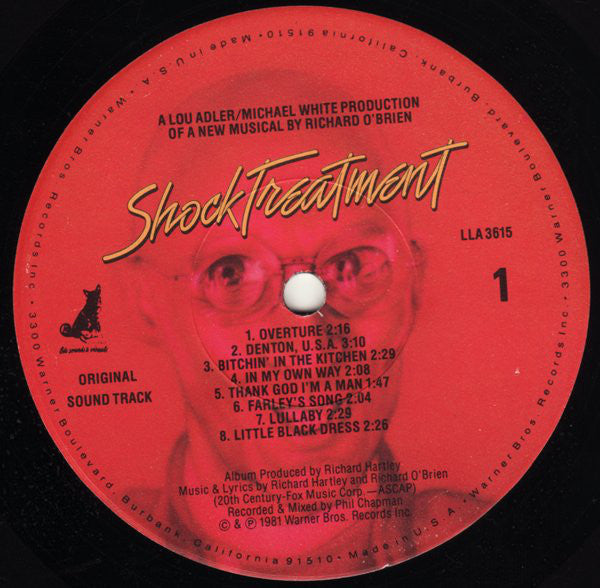 Richard O'Brien, Richard Hartley ~ Shock Treatment Original Sound Track (Vinyl) - Djungel & Jazz