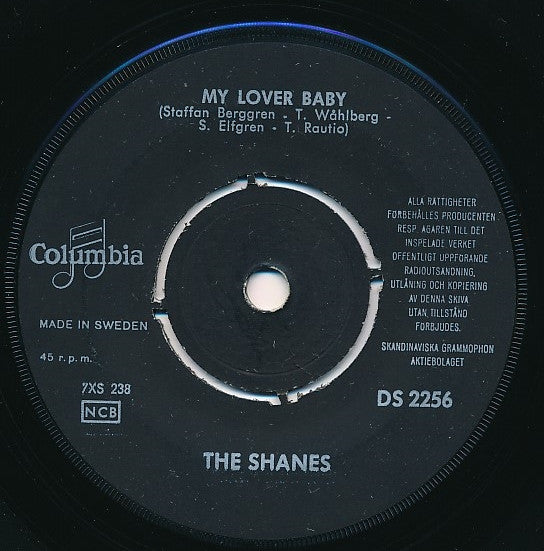 Shanes ~ Georgia's Back In Town / My Lover baby (Vinyl) - Djungel & Jazz