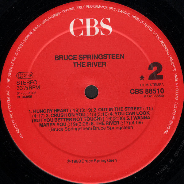 Bruce Springsteen ~ The River (Vinyl) - Djungel & Jazz