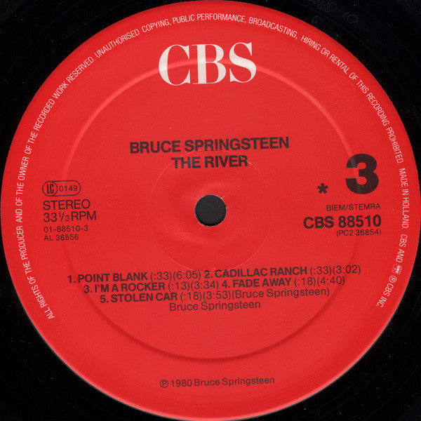 Bruce Springsteen ~ The River (Vinyl) - Djungel & Jazz