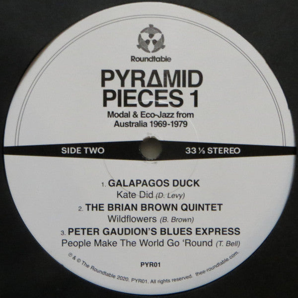 Various ~ Pyramid Pieces 1 (Modal & Eco-Jazz From Australia 1969-79) (Vinyl) - Djungel & Jazz