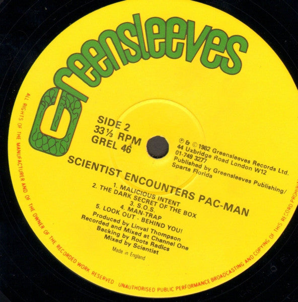 Scientist ~ Scientist Encounters Pac-Man (Vinyl) - Djungel & Jazz