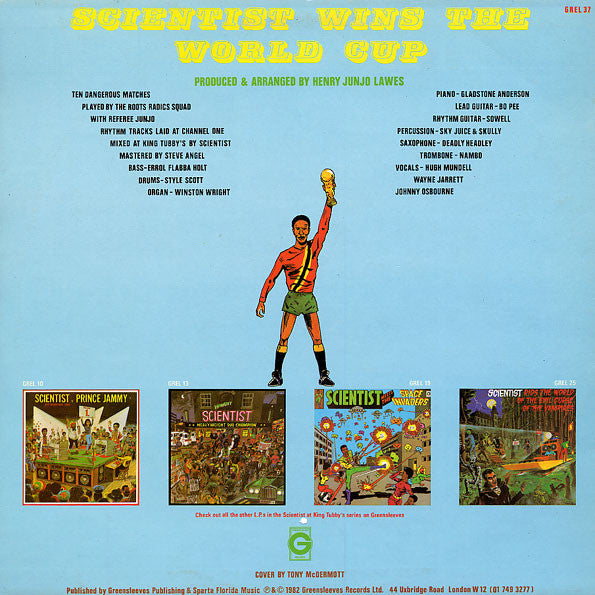 Scientist : Scientist Wins The World Cup (LP, Album)