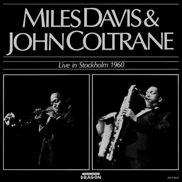 Miles Davis & John Coltrane : Live In Stockholm 1960 (2xLP, Album, Mono)