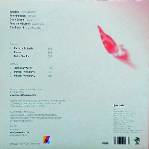 Anne Mette Iversen Quartet +1 ~ Racing A Butterfly (Vinyl) - Djungel & Jazz