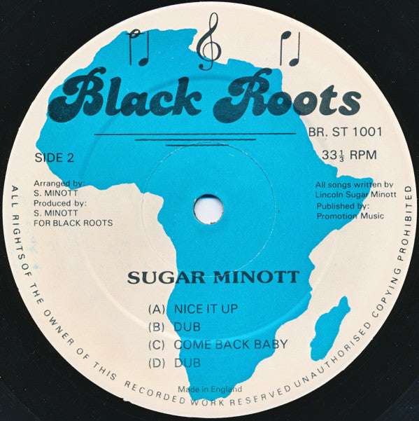 Sugar Minott : Dancehall Showcase (10", EP)