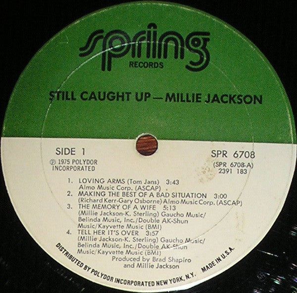 Millie Jackson ~ Still Caught Up (Vinyl) - Djungel & Jazz
