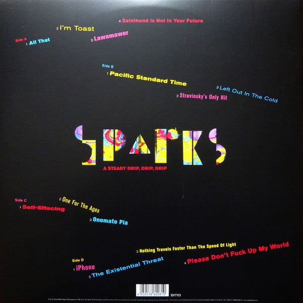 Sparks ~ A Steady Drip, Drip, Drip (Vinyl) - Djungel & Jazz