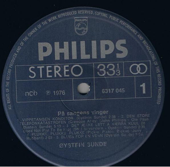 Øystein Sunde ~ På Sangens Vinger (Vinyl) - Djungel & Jazz