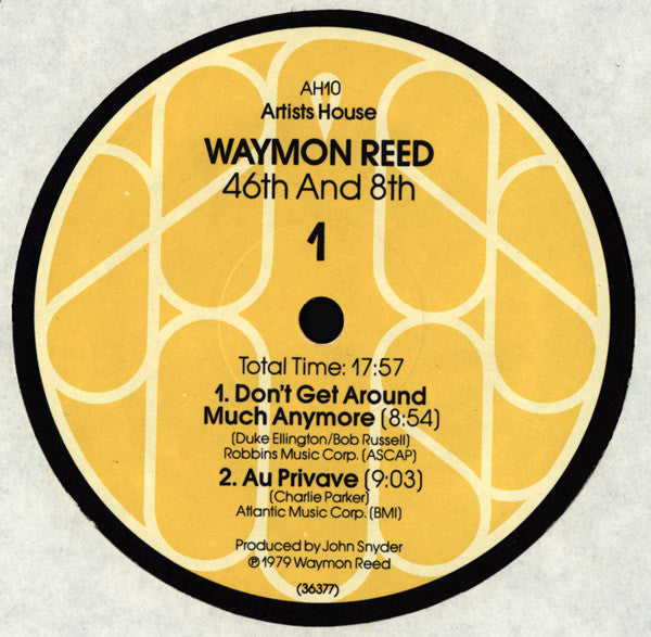 Waymon Reed ~ 46th And 8th (Vinyl) - Djungel & Jazz