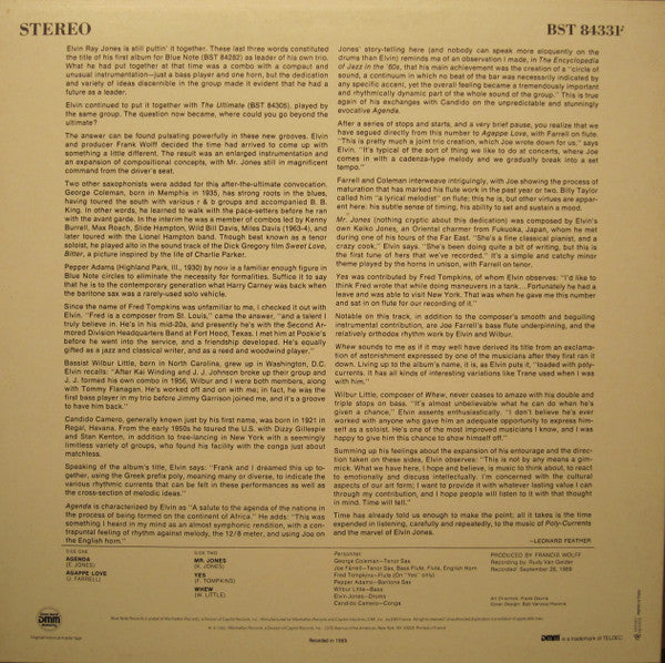 Elvin Jones ~ Poly-Currents (Vinyl) - Djungel & Jazz