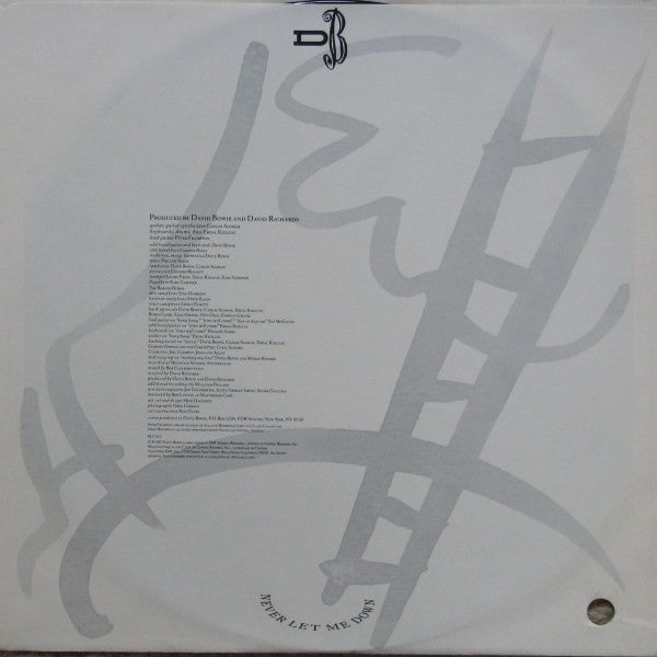 David Bowie : Never Let Me Down (LP, Album)