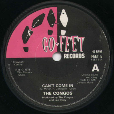 The Congos ~ Fisherman / Can't Come In (Vinyl) - Djungel & Jazz