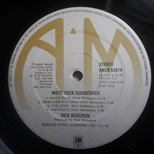 Rick Wakeman ~ White Rock (Vinyl) - Djungel & Jazz