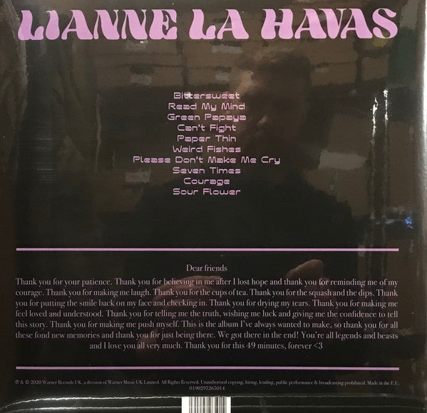 Lianne La Havas ~ Lianne La Havas (Vinyl) - Djungel & Jazz