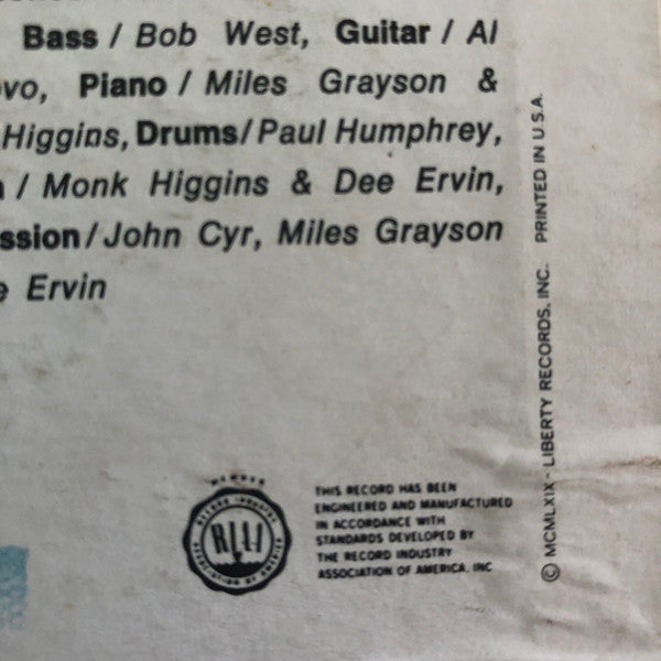 Blue Mitchell : Collision In Black (LP, Album)