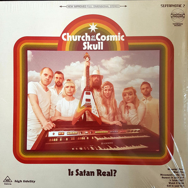 Church Of The Cosmic Skull : Is Satan Real? (LP, Album, RE, Blu)