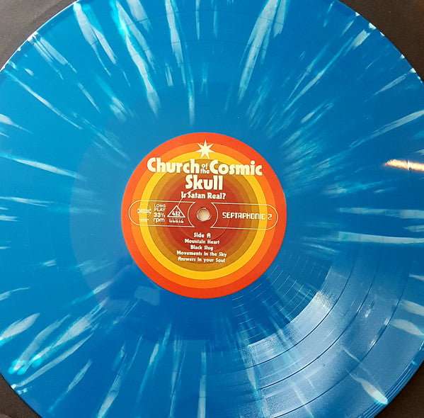 Church Of The Cosmic Skull : Is Satan Real? (LP, Album, RE, Blu)