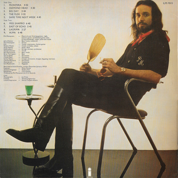 Phil Manzanera ~ Diamond Head (Vinyl) - Djungel & Jazz