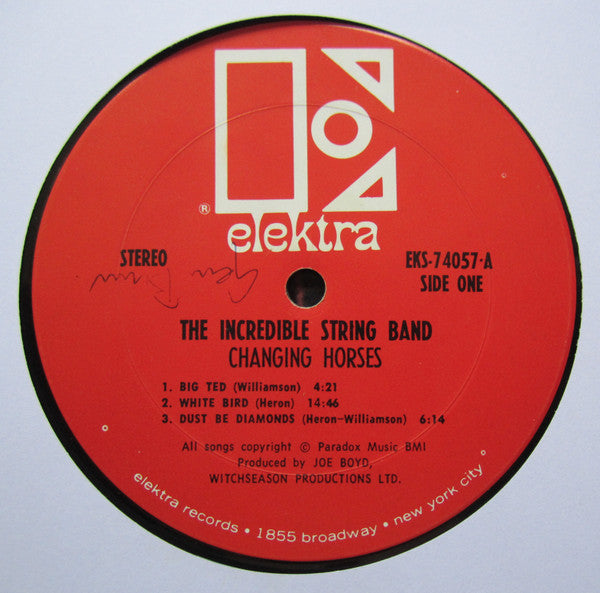 The Incredible String Band ~ Changing Horses (Vinyl) - Djungel & Jazz