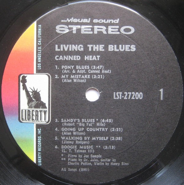 Canned Heat ~ Living The Blues (Vinyl) - Djungel & Jazz