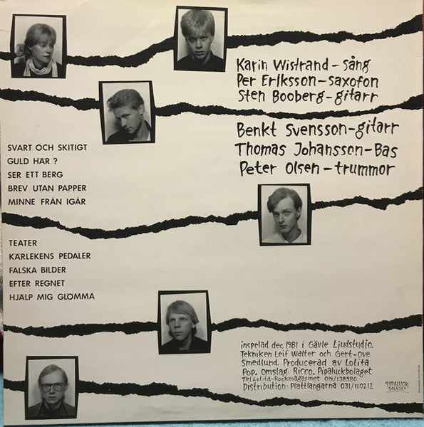 Lolita Pop ~ Falska Bilder (Vinyl) - Djungel & Jazz