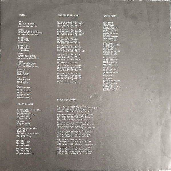 Lolita Pop ~ Falska Bilder (Vinyl) - Djungel & Jazz