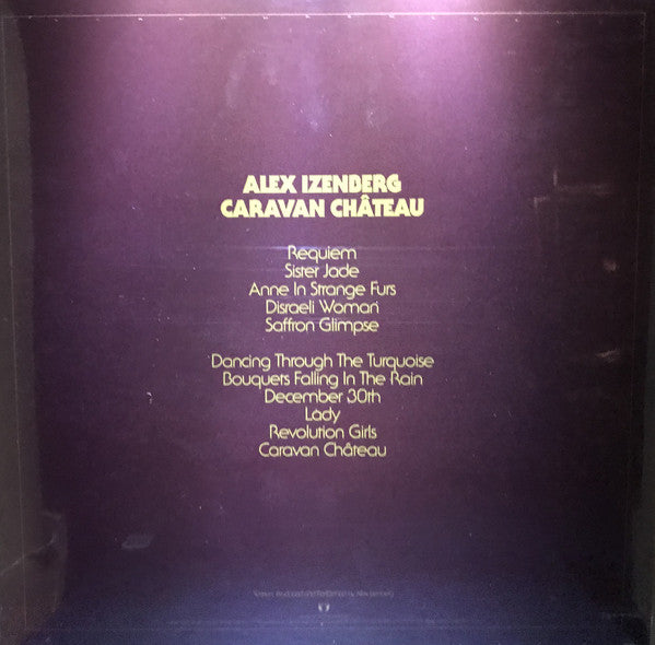Alex Izenberg ~ Caravan Château (Vinyl) - Djungel & Jazz