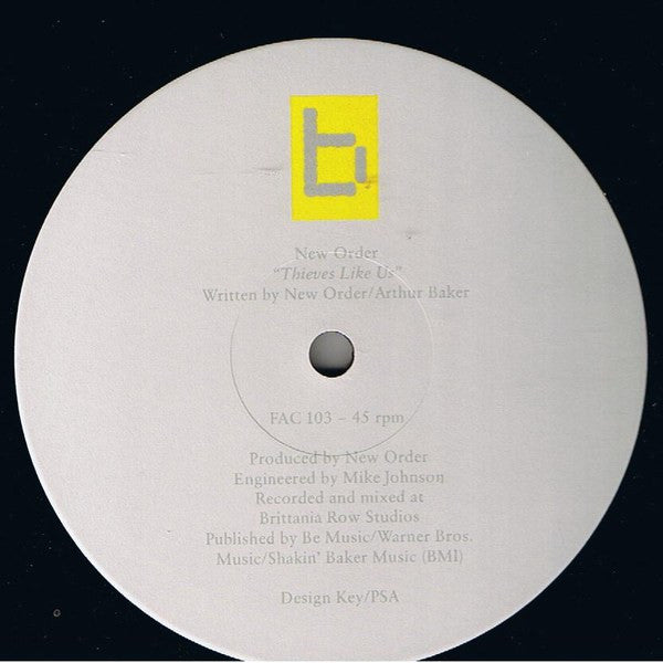 New Order ~ Thieves Like Us (Vinyl) - Djungel & Jazz