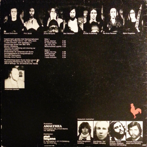 Guran ~ I Sista Minuten (Vinyl) - Djungel & Jazz