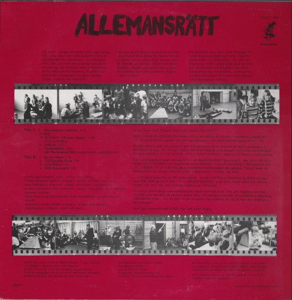 Iskra ~ Allemansrätt (Vinyl) - Djungel & Jazz