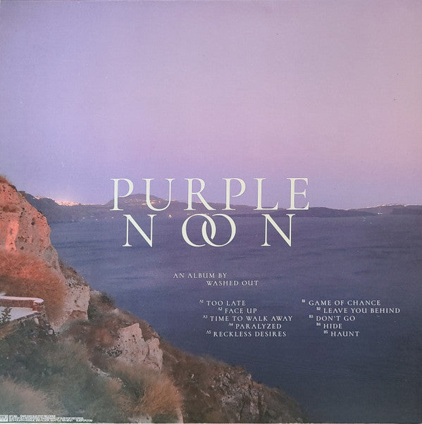 Washed Out : Purple Noon (LP, Album, Ltd, Pin)
