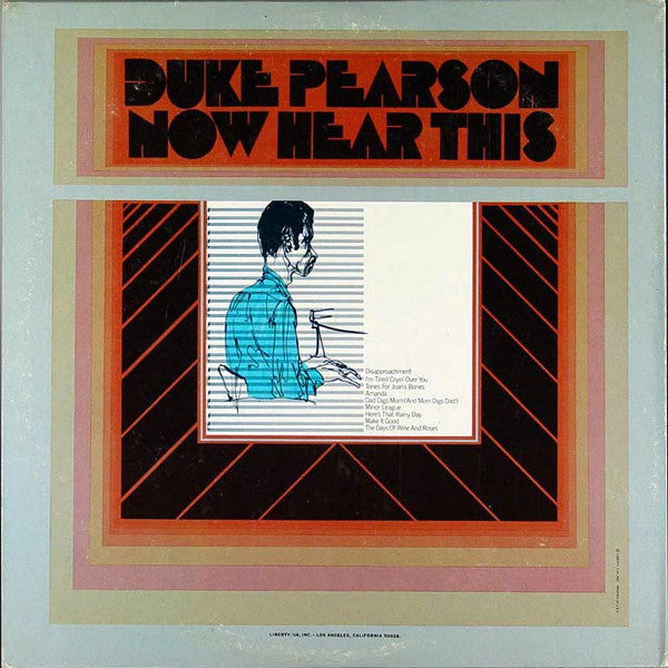 Duke Pearson ~ Now Hear This (Vinyl) - Djungel & Jazz