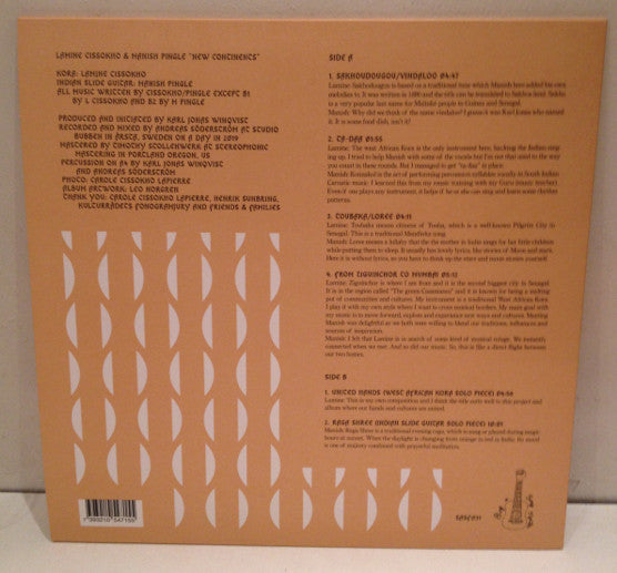 Lamine Cissokho, Manish Pingle ~ New Continents (Vinyl) - Djungel & Jazz