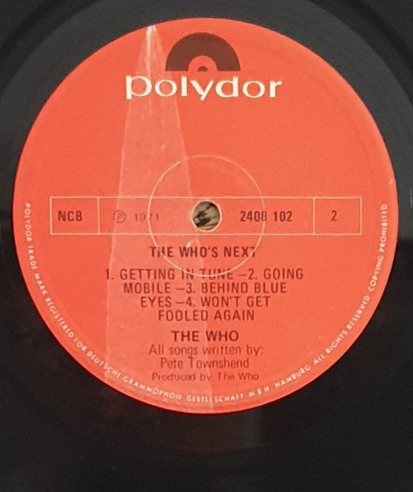 The Who ~ Who's Next (Vinyl) - Djungel & Jazz