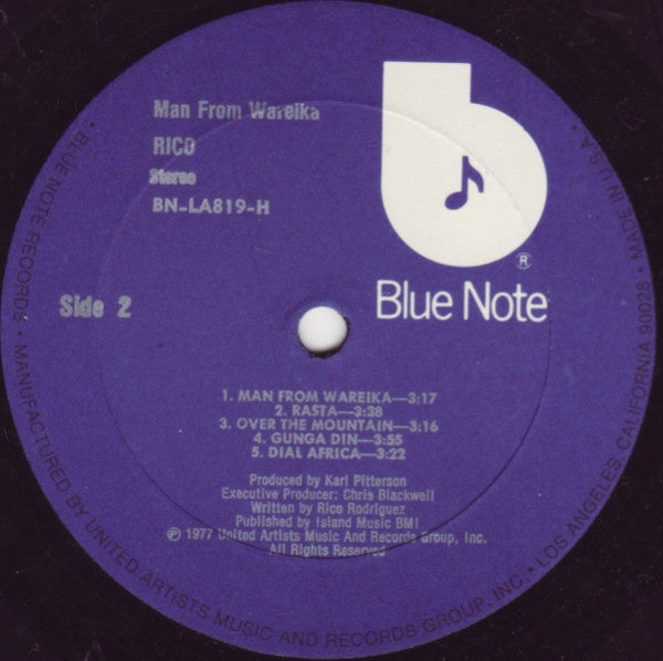 Rico Rodriguez ~ Man From Wareika (Vinyl) - Djungel & Jazz